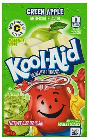 KOOL-AID GREEN APPLE 48CT (0.22OZ)*BUY ANY 4BX, GET $2.00 OFF EACH BOX*