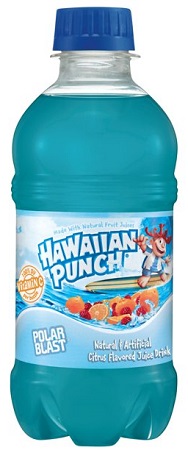 HAWAIIAN PUNCH 10OZ. POLAR BLAST BLUE