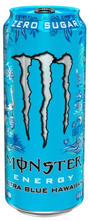 MONSTER ENERGY ZERO ULTRA BLUE HAWAIIAN24/16OZ