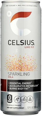 CELSIUS SPARKLING - COLA -12oz*$6.00 OFF PER CASE*