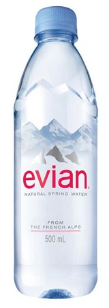 EVIAN BOTTLED WATER 50CL(16.9OZ)
