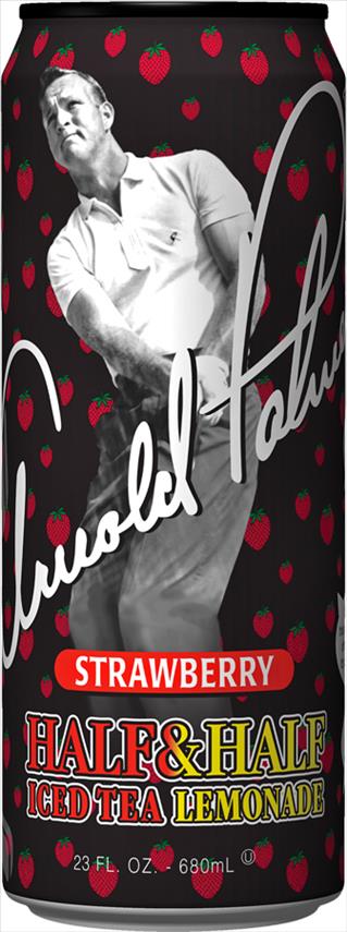ARIZONA ARNOLD PALMER STRAWBERRY 22OZ (NO PRE-PRICE)HALF ICED TEA & HALF LEMONADE
