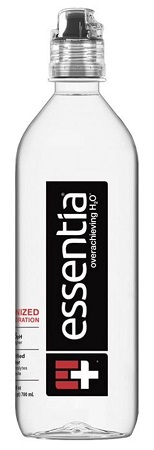 BOTTLED WATER ESSENTIA 23.7OZ (700ML) SPORT CAP