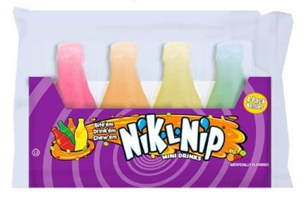 NIK-L-NIP WAX BOTTLES 4PK (REG)