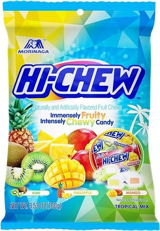 HI-CHEW PEG BAG TROPICAL MIX 3.53oz