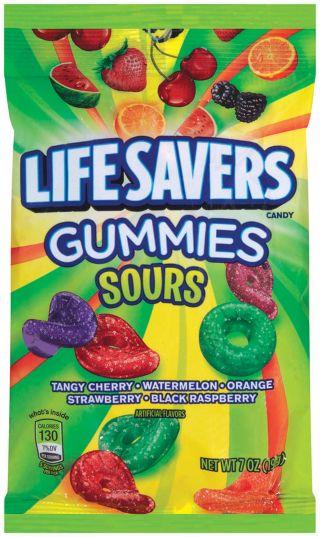 LIFESAVERS GUMMIES SOURS 12/7OZ