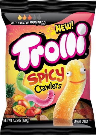 TROLLI SPICY CRAWLERS 4.25OZ**$1.00 OFF PER CASE**