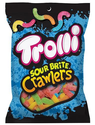 TROLLI SOUR BRITE CRAWLERS BAG 5OZ*$1.00 OFF PER CASE*