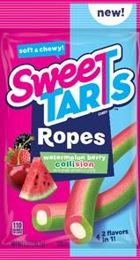 SWEETARTS ROPES WATERMELON BERRY PEG 5oz