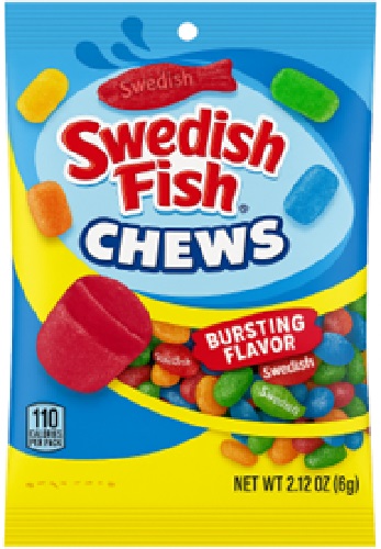 SWEDISH FISH CHEWS PEG 2.12OZ