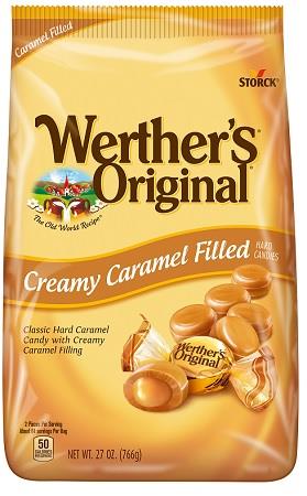 WERTHERS ORIG. CREAMY CARAMEL FILLED 27OZ**AVAILABLE BY SPECIAL ORDER ONLY, ALLOW 30 DAYS LEADTIME