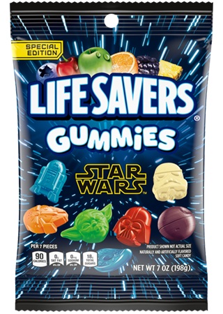 LIFESAVERS GUMMIES STAR WARS 7OZ**LIMITED EDITION AVAILABLE -11/2026 - PREBOOK AVAILABLE**