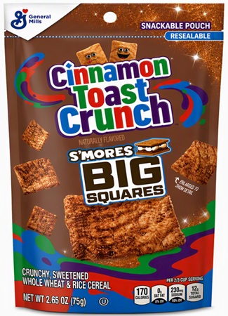 CINNAMON TOAST CRUNCH BIG SQUARES SMORES  2.65OZ**AVAILABLE - 01/2027**