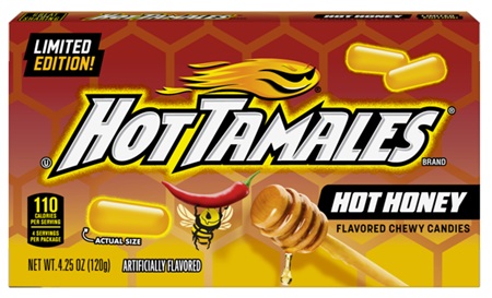 HOT TAMALES  HOT HONEY BOX  4.25OZ**LIMITED EDITION AVAILABLE - 3/2027 - PREBOOK AVAILABLE**