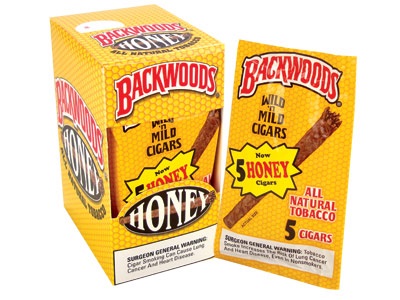 BACKWOODS 5PK HONEY*UPCOMING PRICE INCREASE 9/2025*