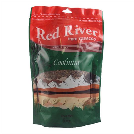 RED RIVER PIPE TOBACCO 6OZ COOLMINT