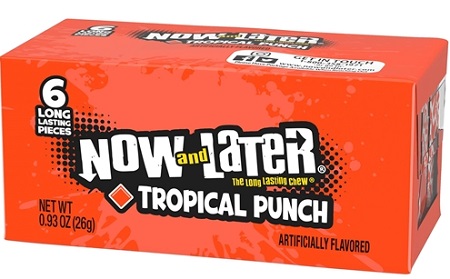 NOW & LATER TROPICAL PUNCH (.93OZ)(CHANGEMAKER - SRP 35¢)