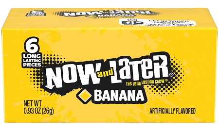 NOW & LATER BANANA (.93OZ)(CHANGEMAKER - SRP 35¢)