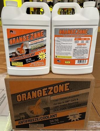 ANTI FREEZE PREMIX  (EXTENDED LIFE FOR GM CARS)ORANGE ZONE (-34°F)