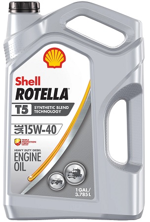 DIESEL OIL  15W40 T5 SHELL ROTELLA(API CK-4, CJ-4, CI-4 PLUS, CI-4, CH-4)