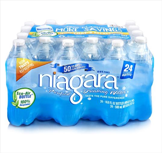 NIAGARA PURIFIED WATER24/16.9OZ