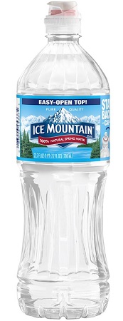 ICE MOUNTAIN BOTTLED WATER23.7OZ SPORTS CAP (700ML)