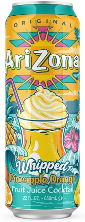 ARIZONA WHIPPED PINEAPPLE ORANGE 22OZ(NO PRE-PRICE)
