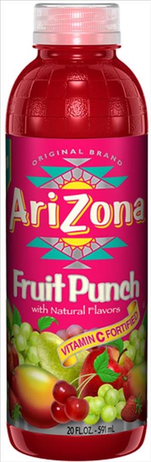 ARIZONA BTL FRUIT PUNCH $1.2524/20OZ