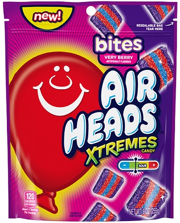 AIRHEAD EXT BITES 9OZ POUCH VERY BERRY