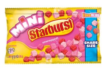 STARBURST MINI FAVE REDS KING 3.5OZ