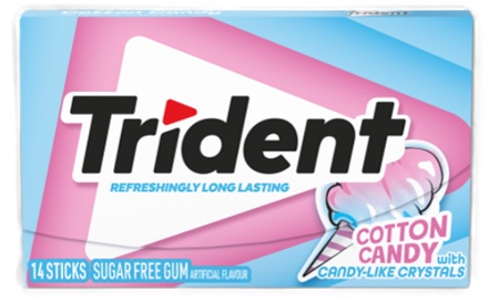 TRIDENT PTY COTTON CANDY 12CT (14 PIECE)**AVAILABLE - 12/2026**