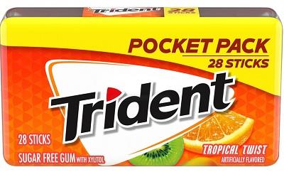 TRIDENT (28 STICK) TROPICAL TWIST