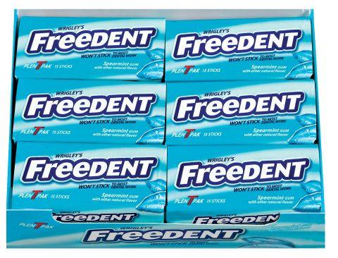FREEDENT PTY SPEARMINT 12CT(15 STICK)