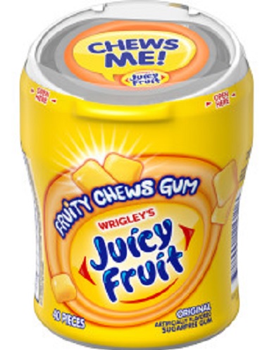 JUICY FRUIT FRUITY CHEWS BOTTLE ORIGINAL (40 PIECES)