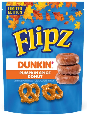 FLIPZ 6.5OZ DUNKIN PUMPKIN SPICE DONUT**LIMITED EDITION AVAILABLE WHILE INVENTORY LASTS**