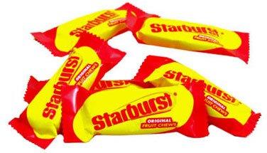 BULK STARBURST FUN SIZE 25LB (1136 PIECES PER CASE)**AVAILABLE BY SPECIAL ORDER AND EMAIL ONLY, ALLOW 21 DAYS LEADTIME