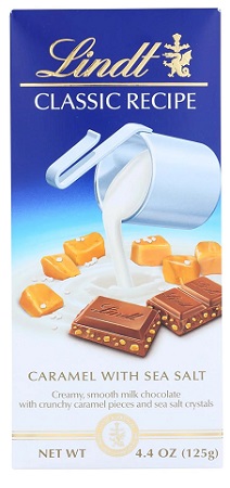 LINDT BAR 4.4OZ TOFFEE SEA SALT**AVAILABLE BY SPECIAL ORDER AND EMAIL ONLY, ALLOW 21 DAYS LEADTIME**
