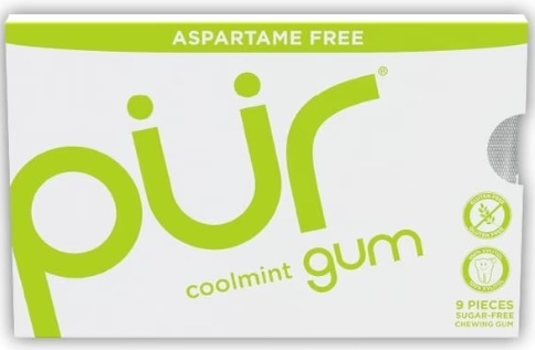 PUR GUM COOL MINT 12CT(9 PIECE)