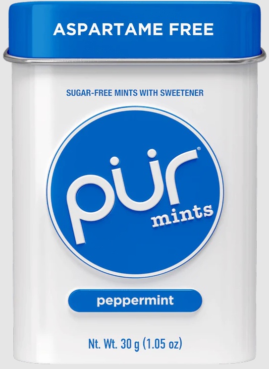 PUR MINTS PEPPERMINT  1.05OZ(30 PIECE)