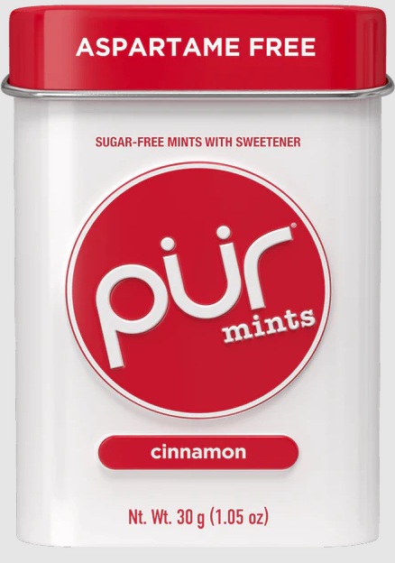 PUR MINTS CINNAMON 1.05OZ(30 PIECE)