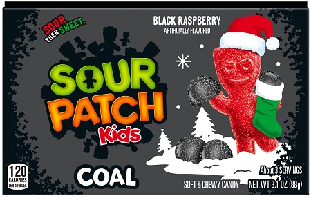 SOUR PATCH KIDS COAL 3.1OZ BOX**LIMITED EDITION AVAILABLE 9/19/2025- PREBOOK NOW**