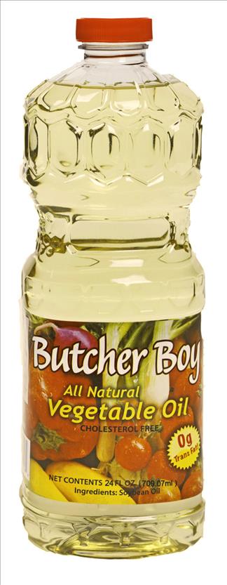 VEGETABLE OIL BUTCHER BOY 24OZ(MADE WITH SOYBEAN OIL)