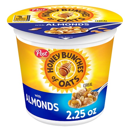 HONEY BUNCHES OF OATS ALMOND CUP 2.25OZ