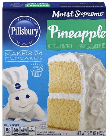PB CAKE MIX PINEAPPLE**AVAILABLE BY SPECIAL ORDER ONLY, ALLOW 21 DAYS LEADTIME**