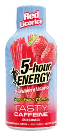 5 HOUR ENERGY EXTRA STRENGTH RED LICORICE 12CT 1.93OZ