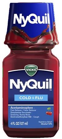 NYQUIL CHERRY LIQUID (4OZ BOTTLE)