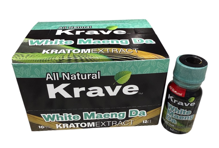 KRAVE EXTRACT SHOT - WHITE MAENG DA**SPECIAL ORDER ITEM -- 7-14 DAY LEAD TIME -- NO RETURNS/EXCHANGES**