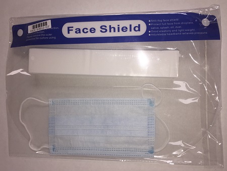 MASK -FACE SHIELD W/MASK**NO RETURNS ON ANY ESSENTIAL ITEMS**