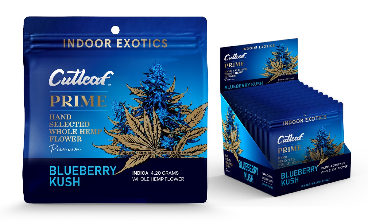 CUTLEAF PRIME FLOWER 4.2G  - BLUEBERRY KUSH (INDICA)