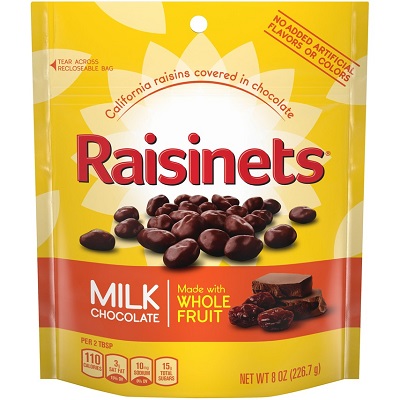 RAISINETS BAG 8OZ